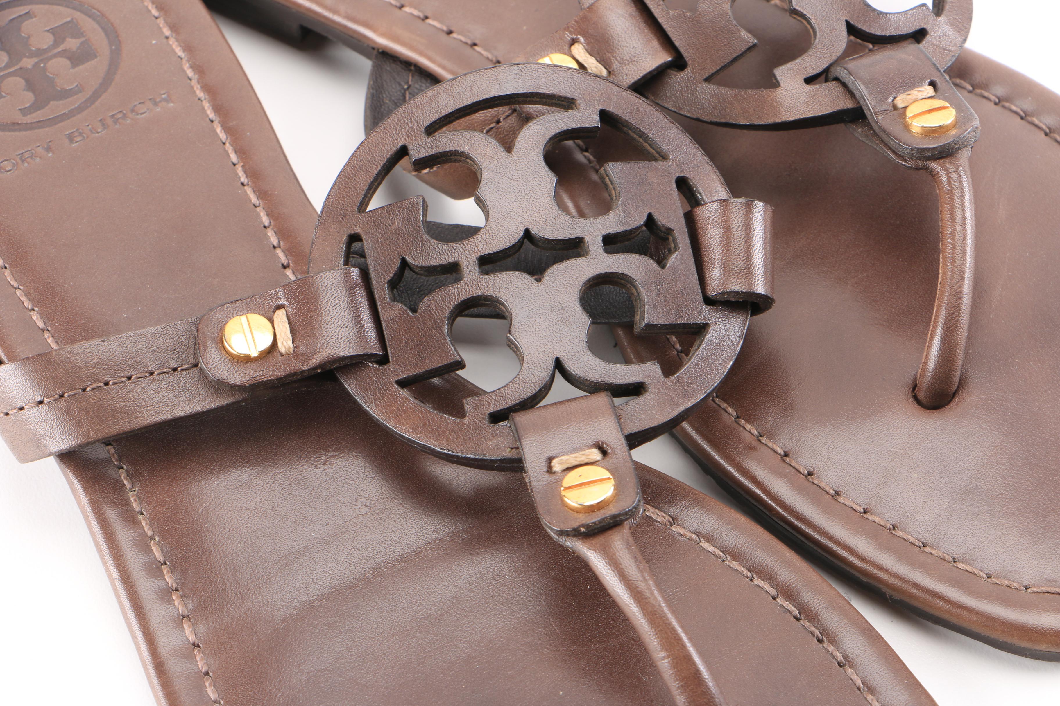 Tory Burch Leather Sandals