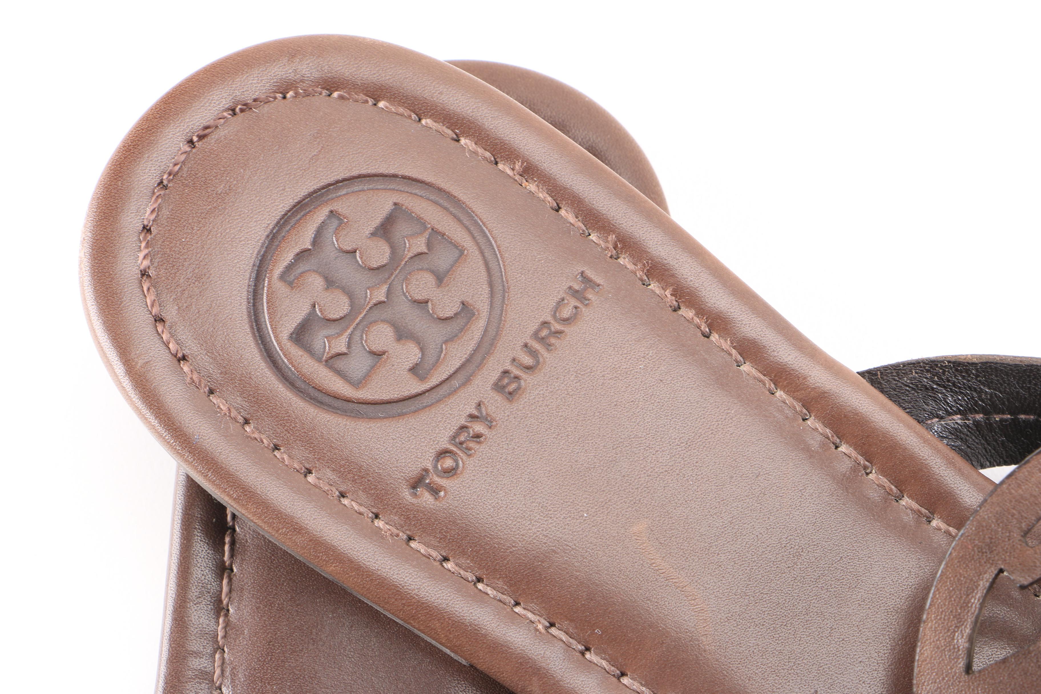 Tory Burch Leather Sandals