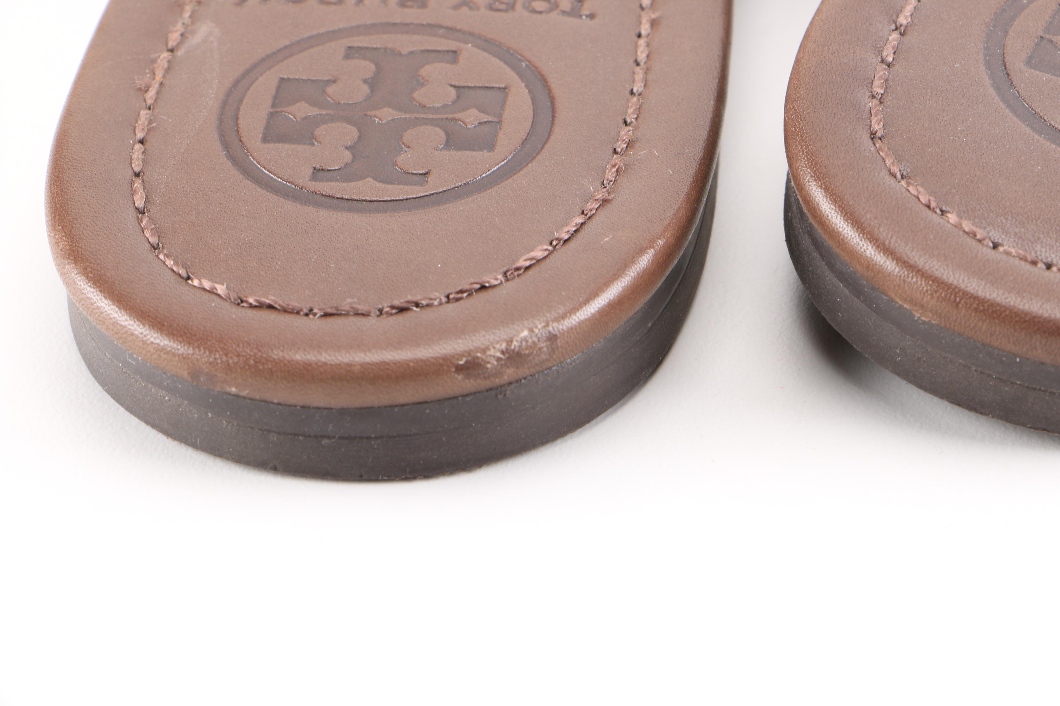 Tory Burch Leather Sandals