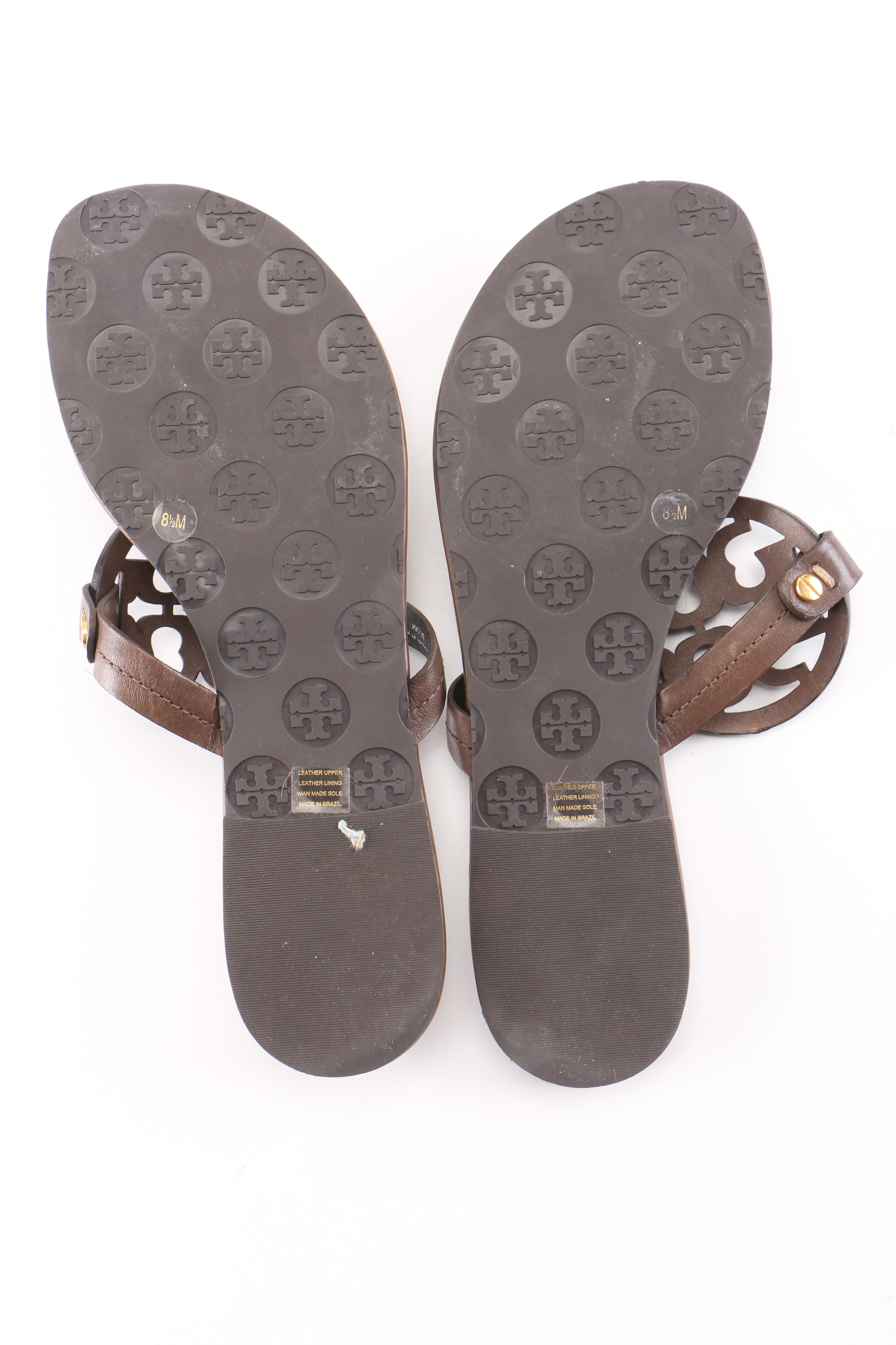 Tory Burch Leather Sandals