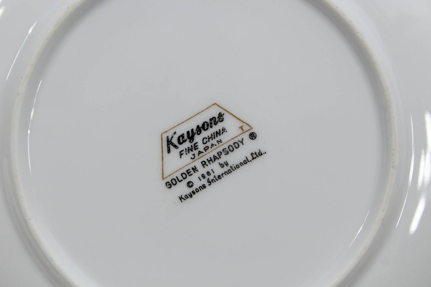 Kayson's Fine China Plates