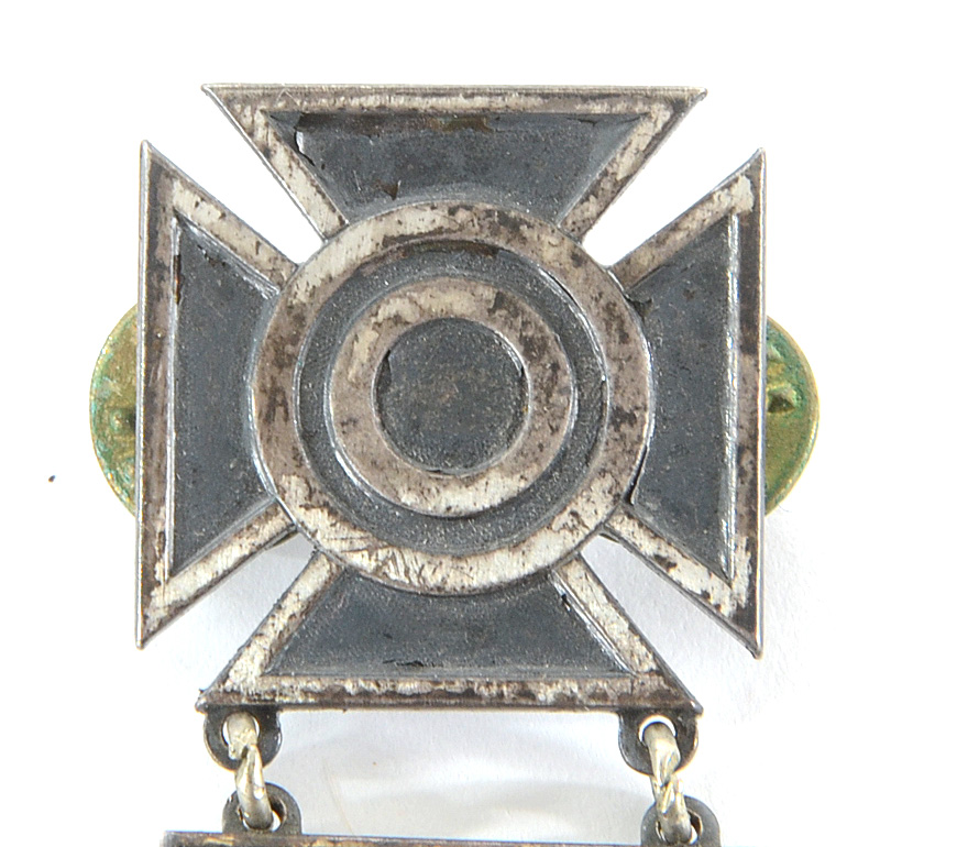 Group of Three US Army Sharpshooter Sterling and 1/20 Silver Filled Badges