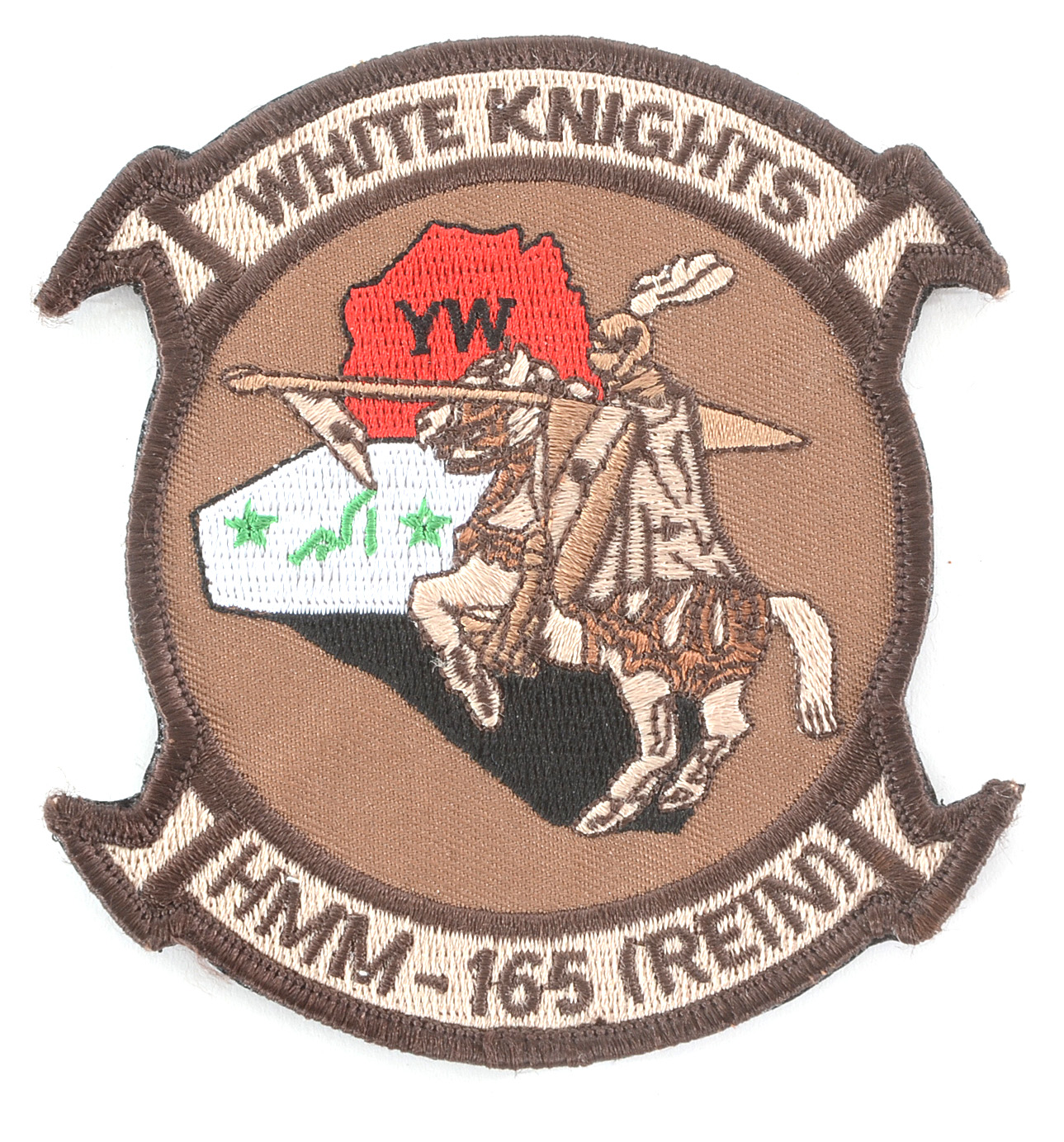 Collection of Five Military Embroidered Patches