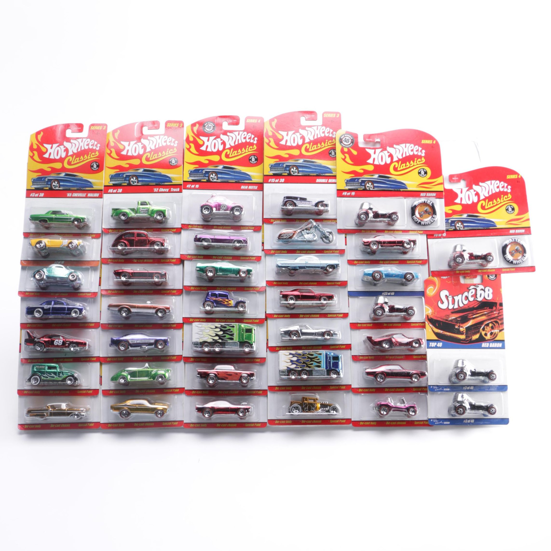 Collection of Hot Wheels Classics Series