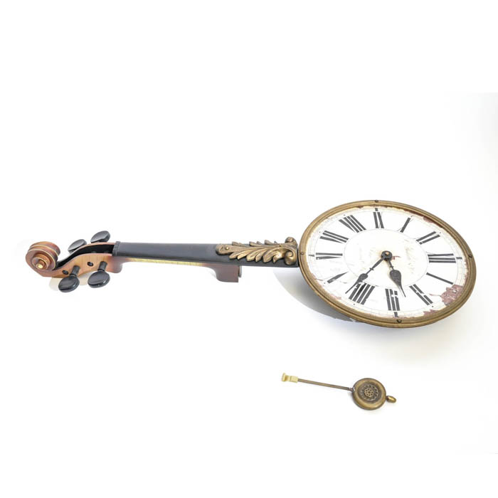 Mandolin Wall Clock by Timeworks, Inc.