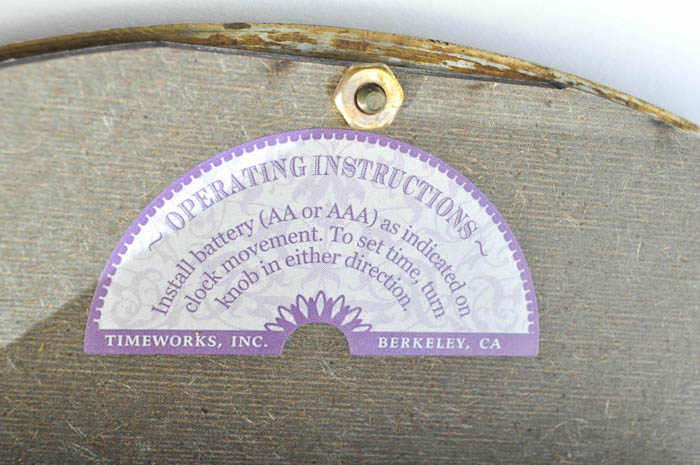 Mandolin Wall Clock by Timeworks, Inc.