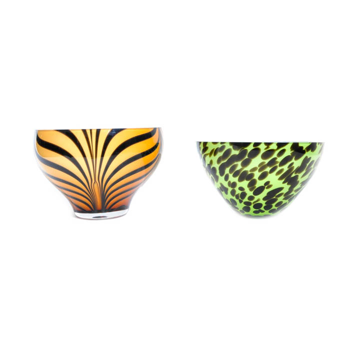 Momo Panache Art Glass Bowls