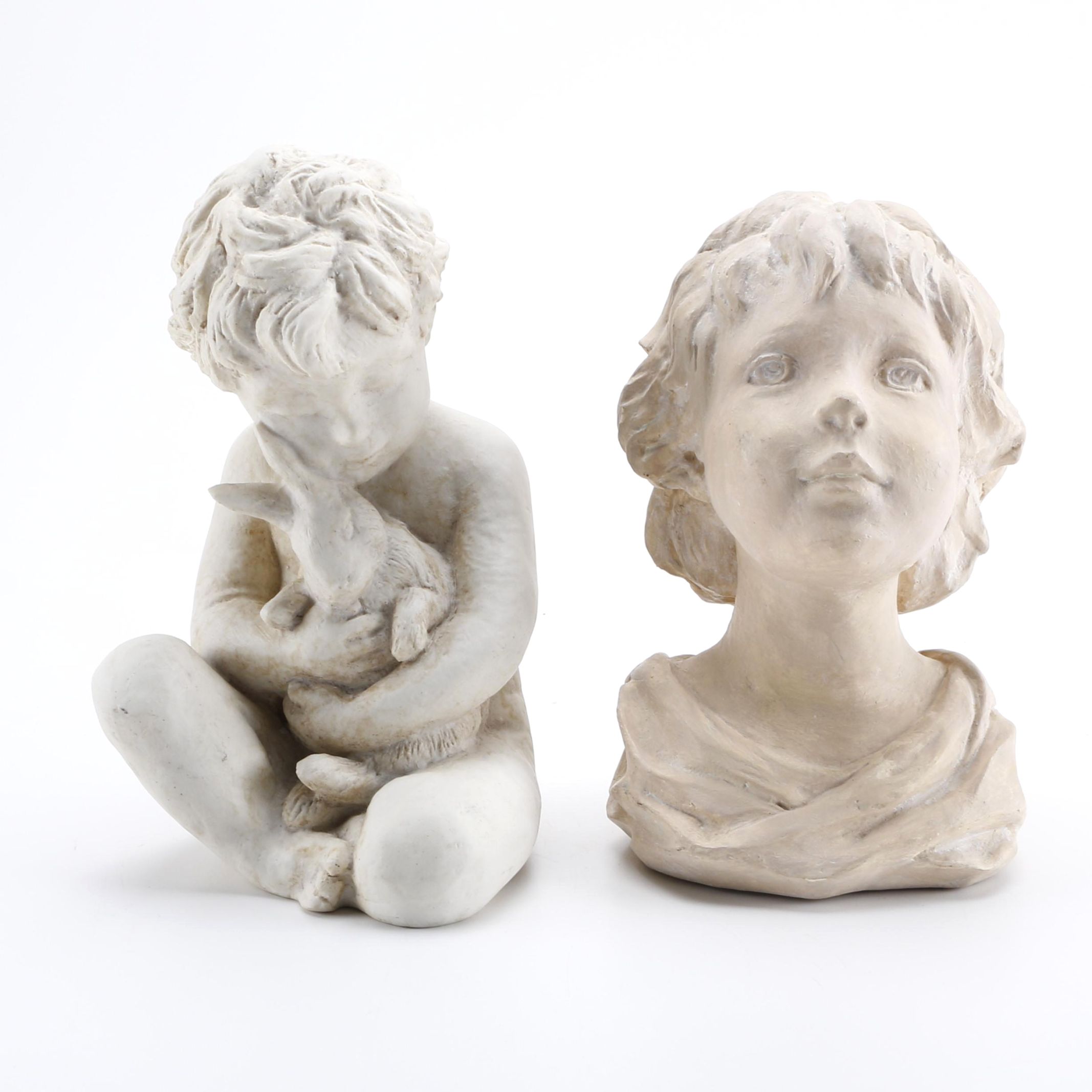 Garden Decor Including Hen-Feathers