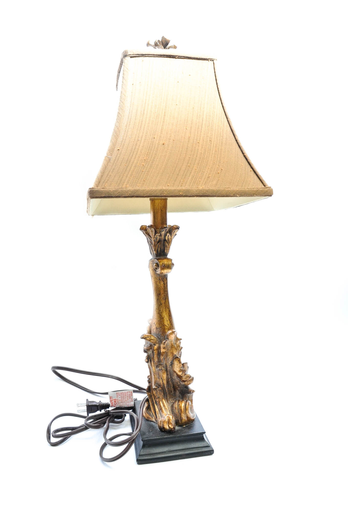 Acanthus Leaf Table Lamp
