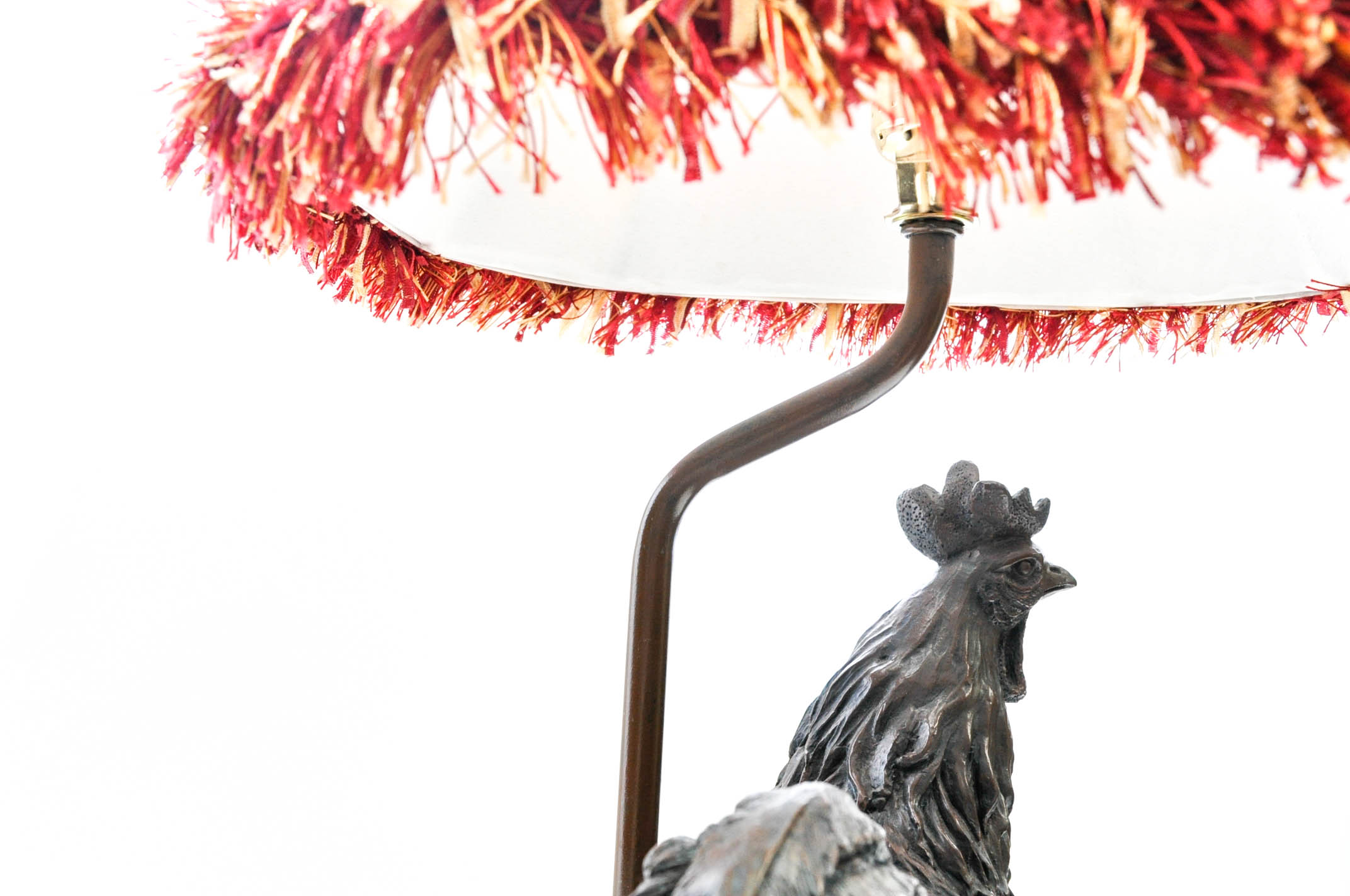 Rooster Motif Table Lamp