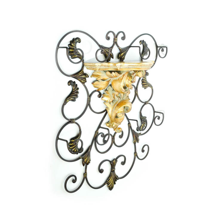 Group of Decorative Display Shelving