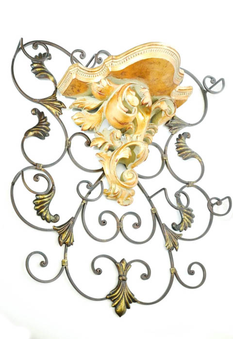 Group of Decorative Display Shelving