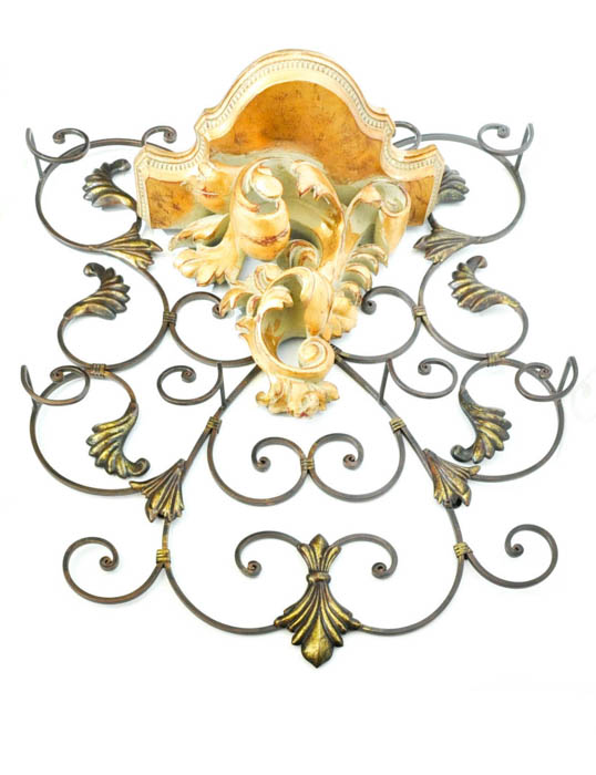 Group of Decorative Display Shelving