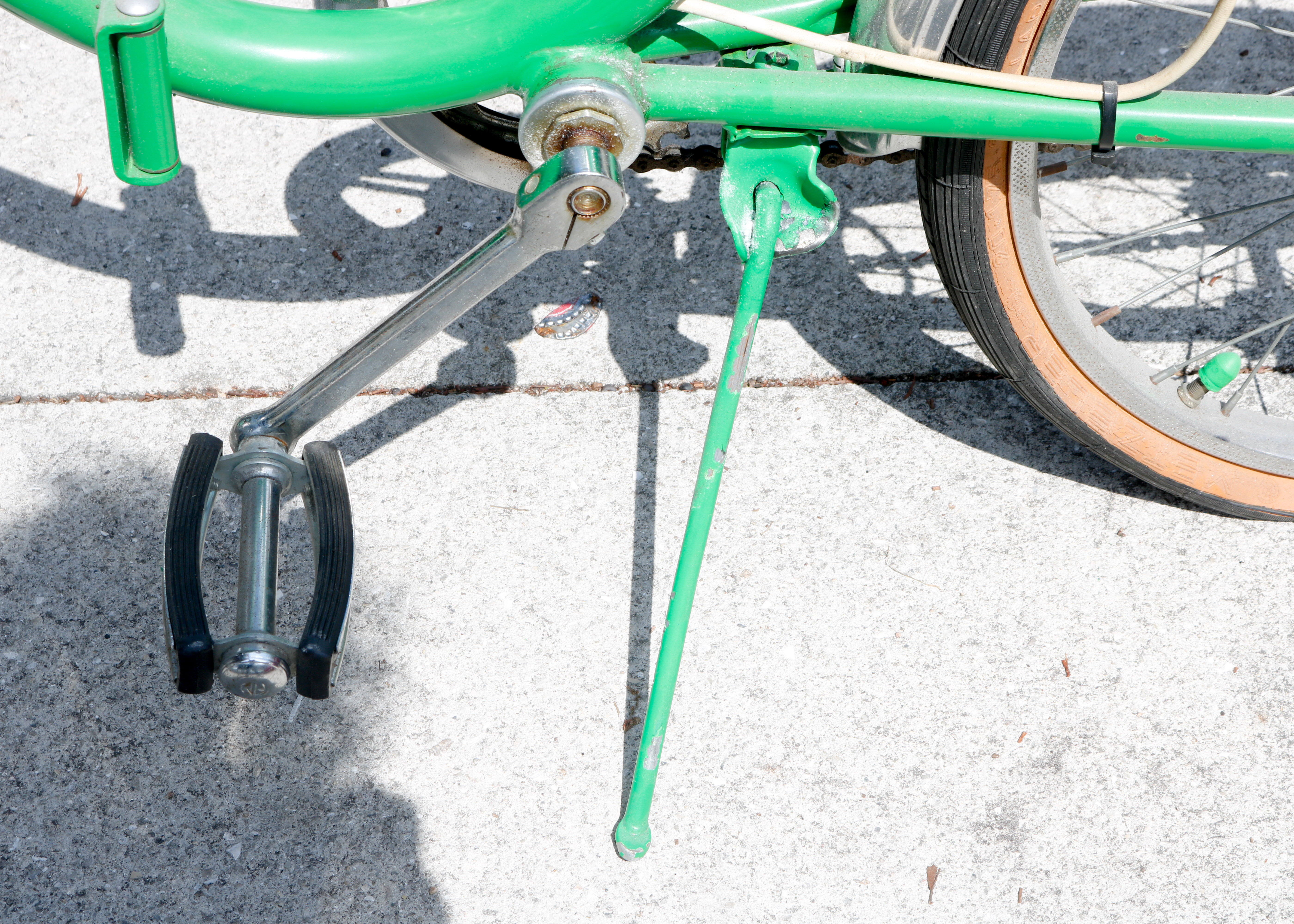 Mini Bianchi Green Bike