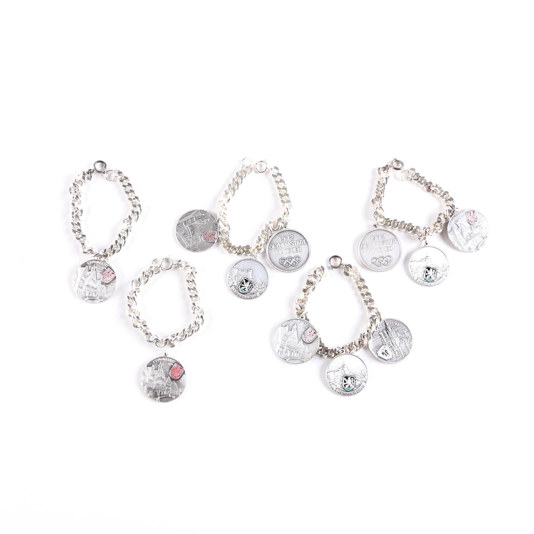 1972 Munich Olympics Souvenir Bracelets