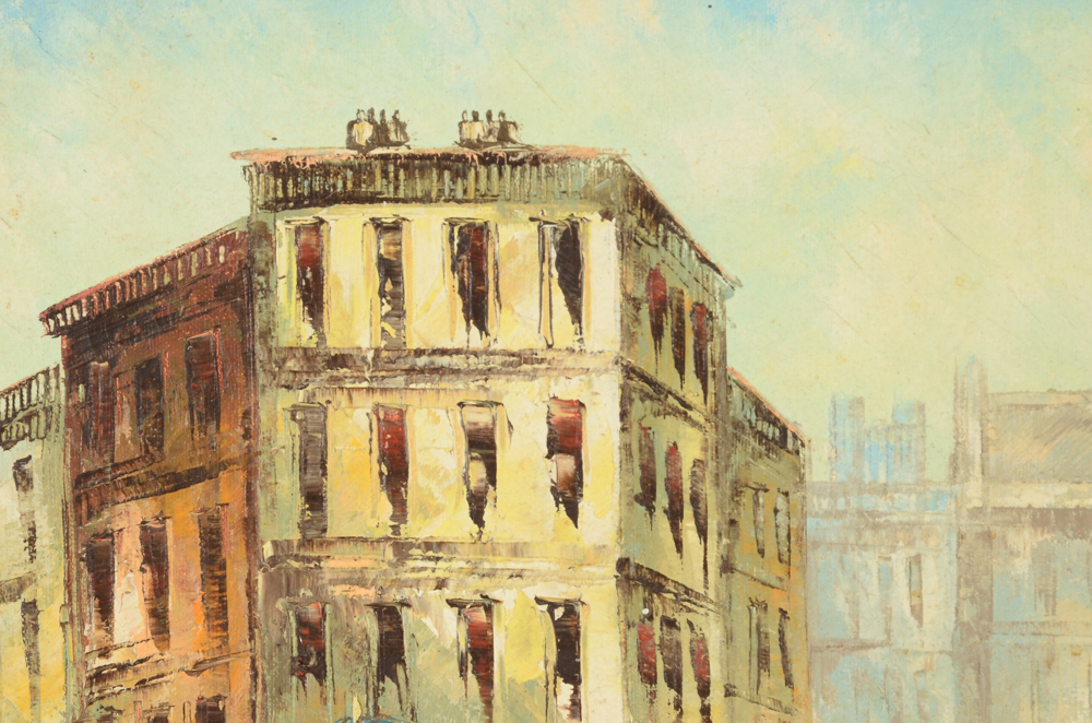 Rene Caron Original Oil Painting on Canvas