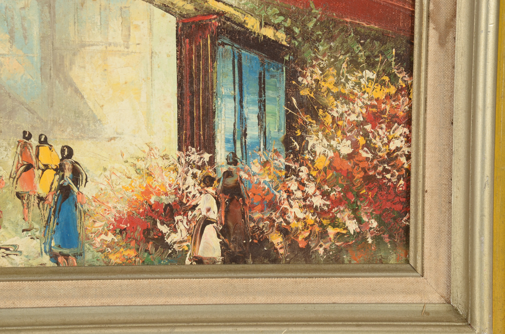 Rene Caron Original Oil Painting on Canvas