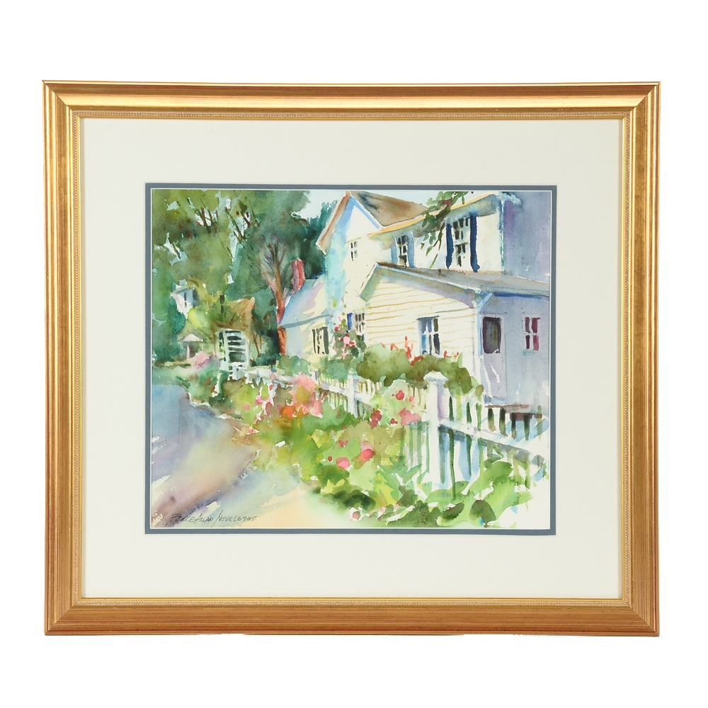 Bruce Allan Neville Original Watercolor Painting