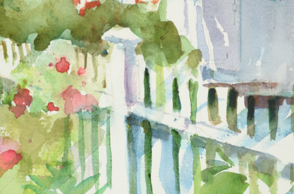 Bruce Allan Neville Original Watercolor Painting