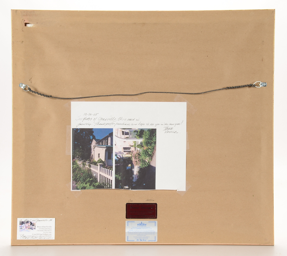 Bruce Allan Neville Original Watercolor Painting