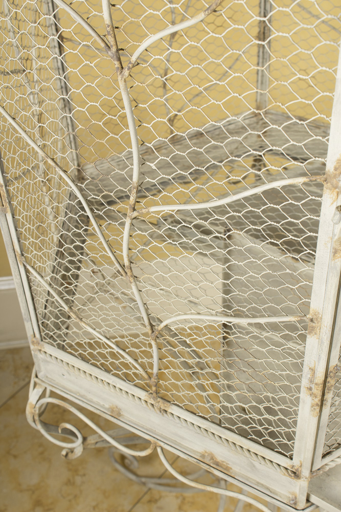 Curry and Company Bird Cage and Stand