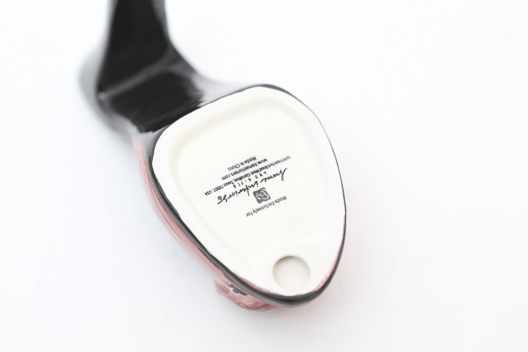 Home Interior Shoe Figurines and Matching Purse