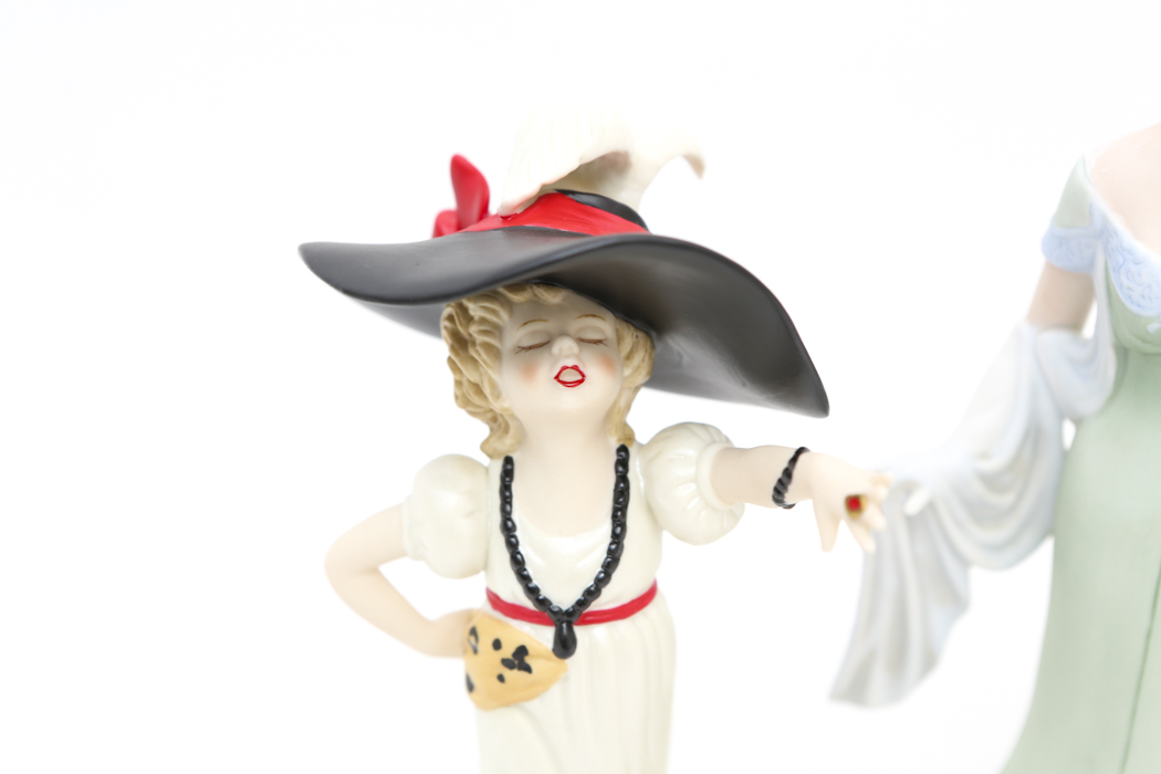 "Amelia" and "Playing Dress Up" Figurines by Home Interiors