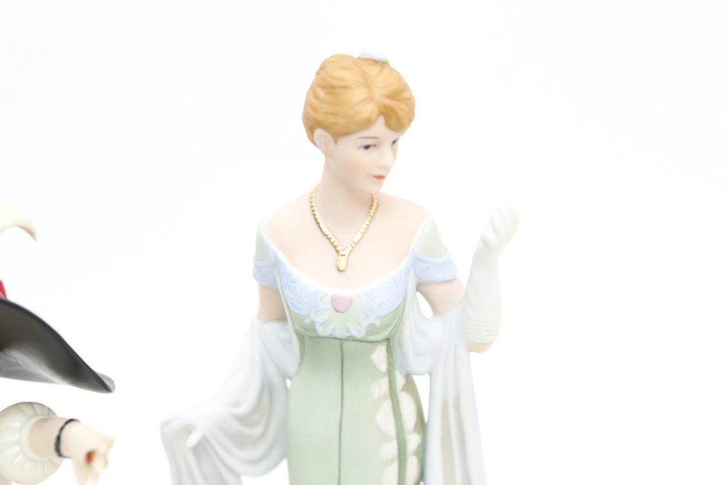 "Amelia" and "Playing Dress Up" Figurines by Home Interiors