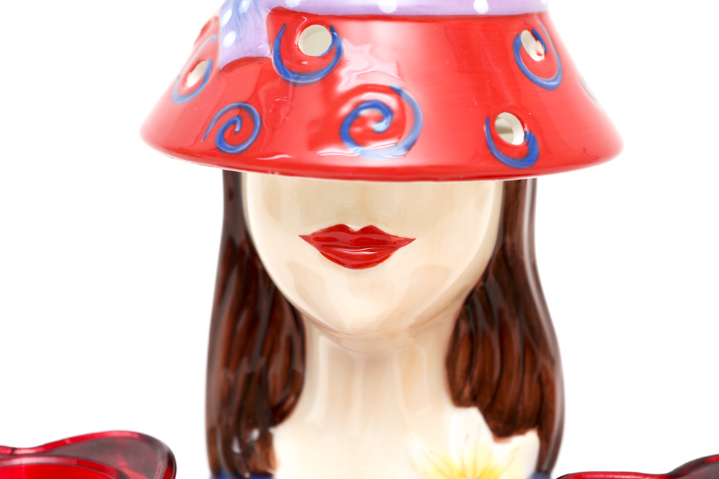 Three Home Interiors Candle Holders