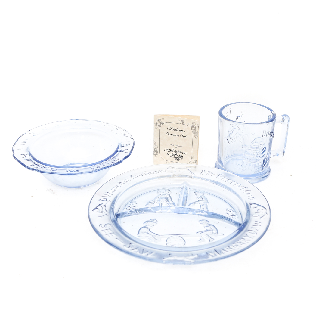 Children's Service Set by Home Interiors Gifts