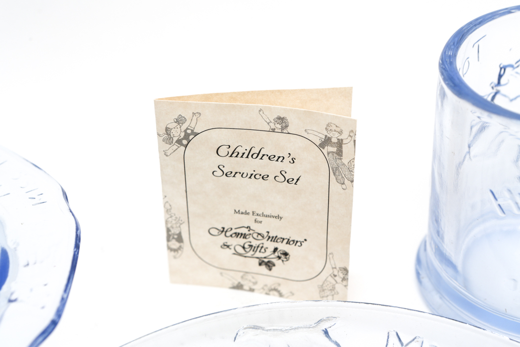 Children's Service Set by Home Interiors Gifts
