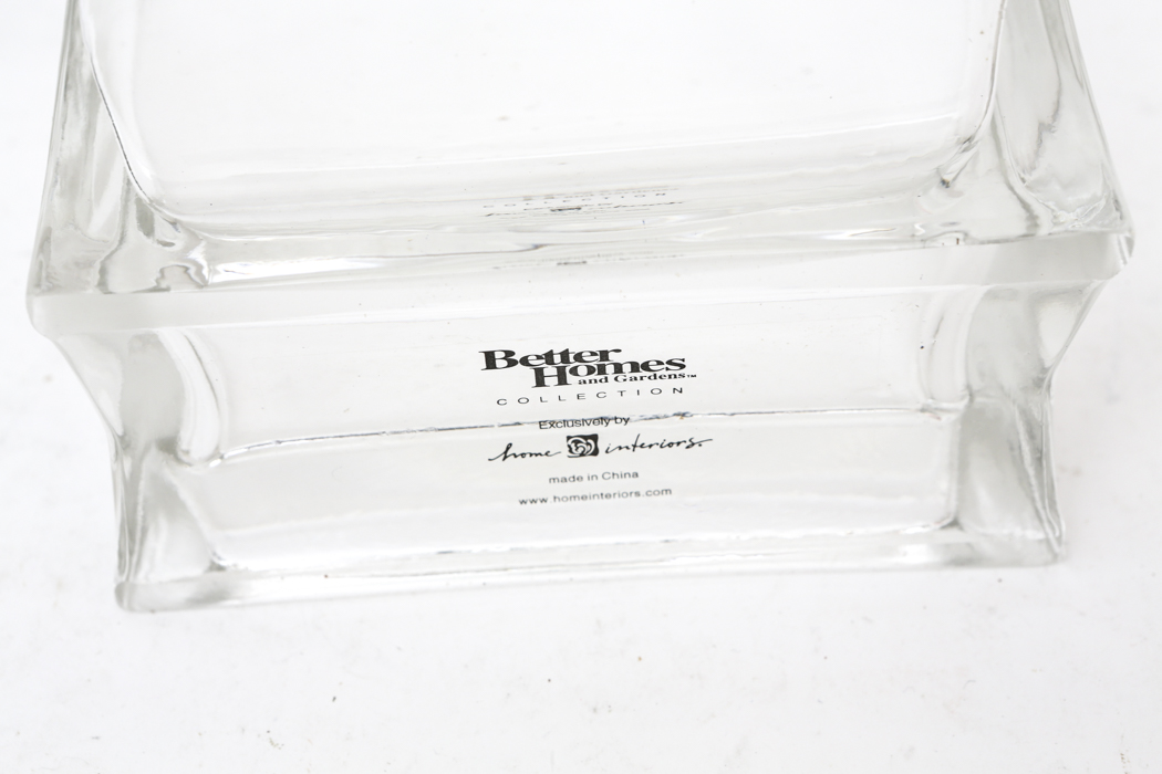 Home Interiors Rose Bowl and Everything Vase