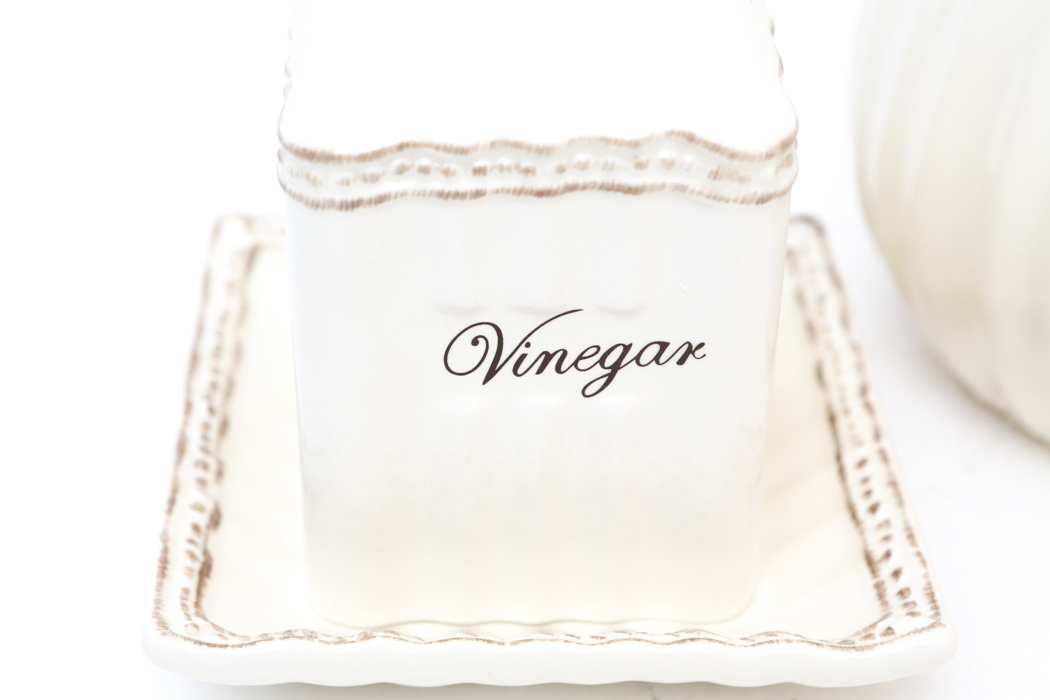 A Set of Serving Ware by Home Interiors