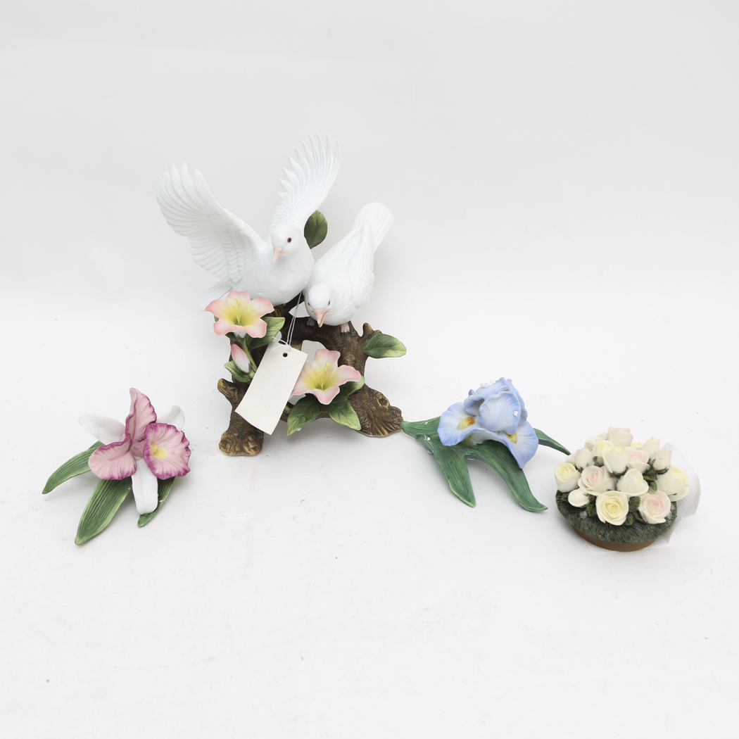 Selection of Home Interiors Bisque Porcelain Figurines