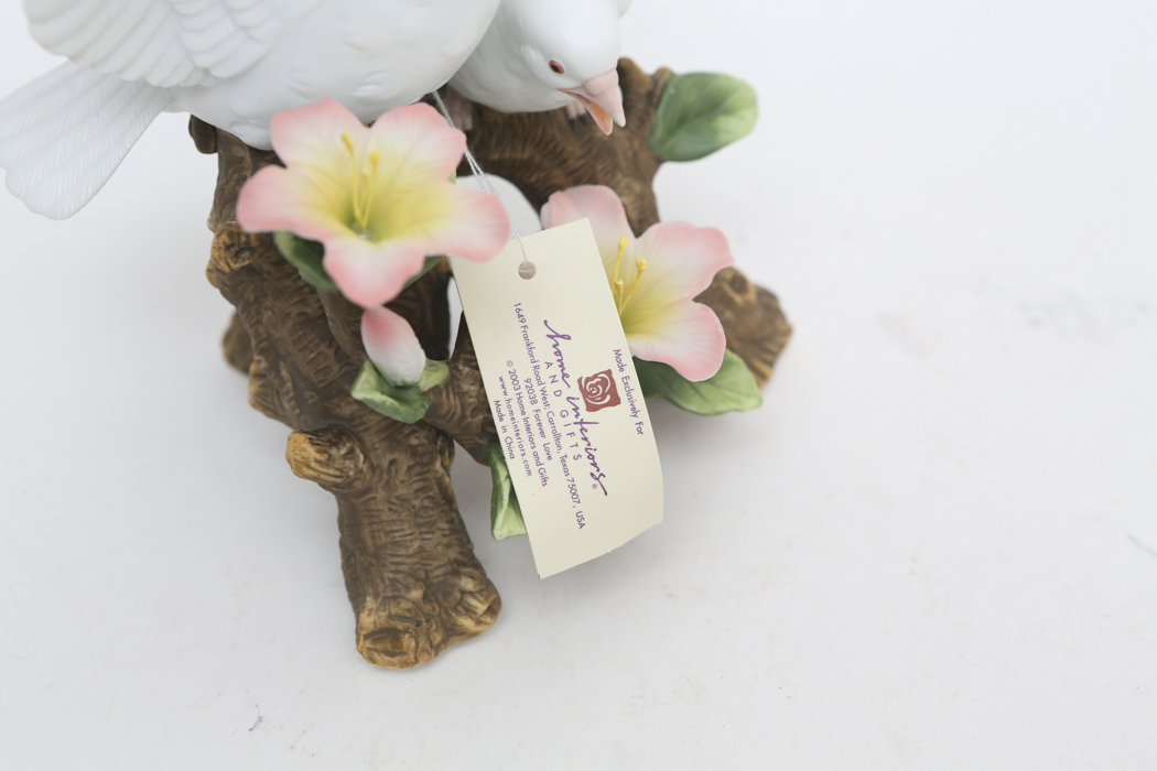 Selection of Home Interiors Bisque Porcelain Figurines