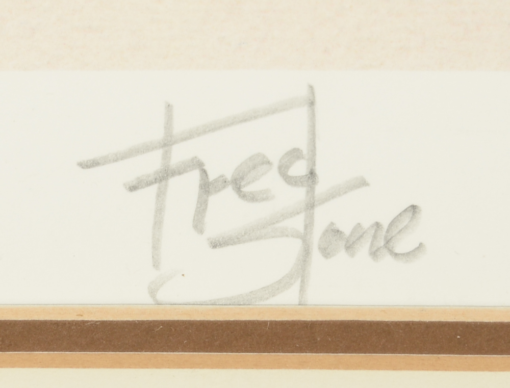 Fred Stone Signed Limited Edition Offset Lithograph "The Water Trough"