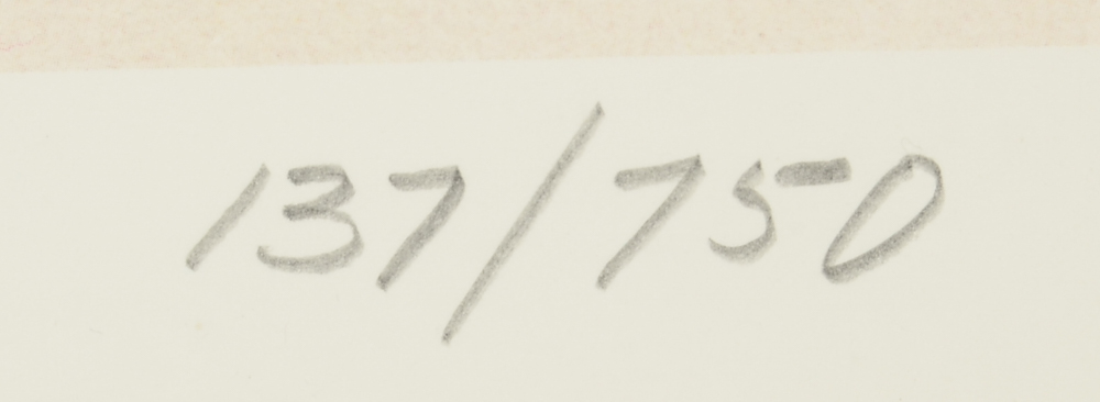 Fred Stone Signed Limited Edition Offset Lithograph "The Water Trough"