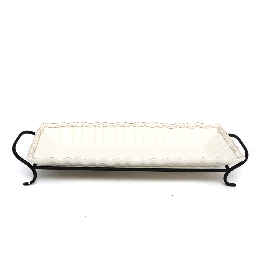 A Set of Serving Ware by Home Interiors