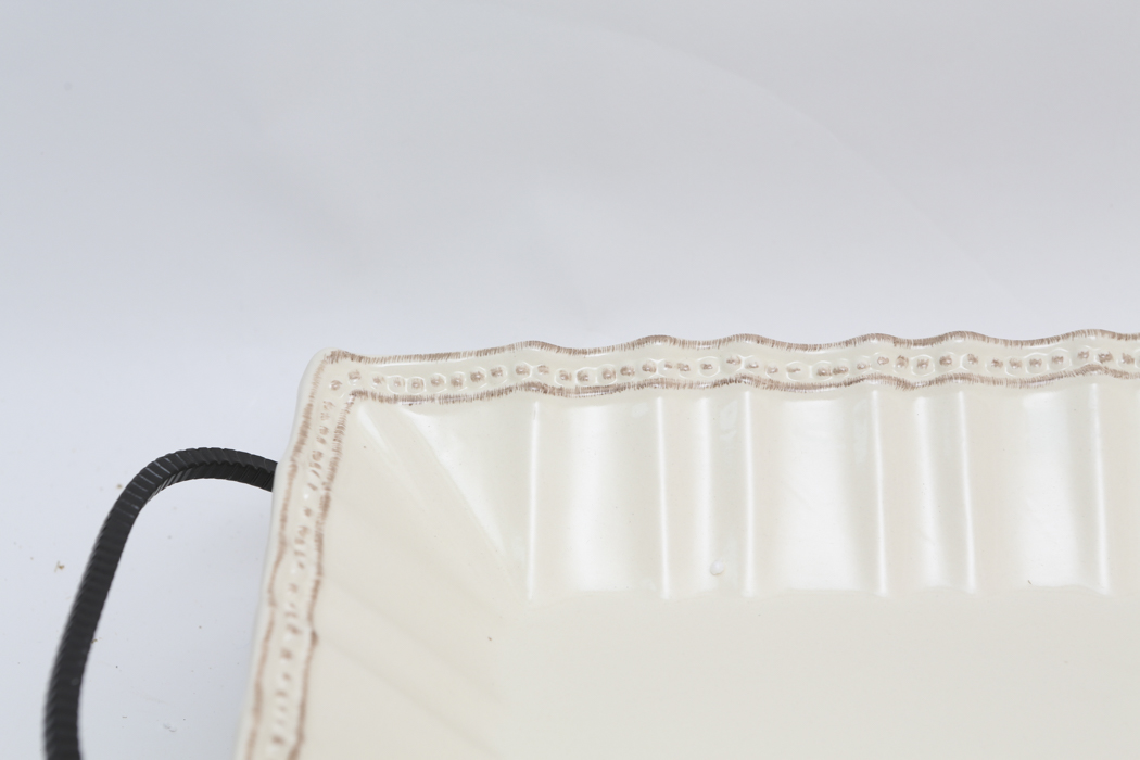 A Set of Serving Ware by Home Interiors