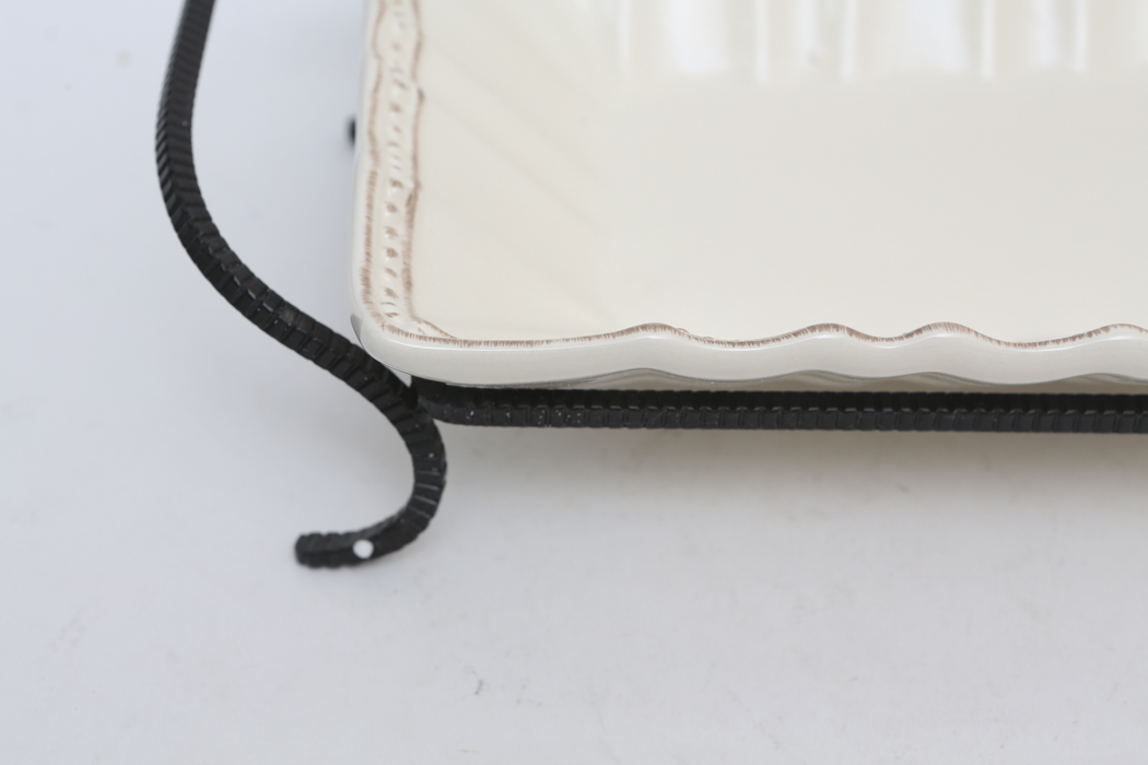 A Set of Serving Ware by Home Interiors