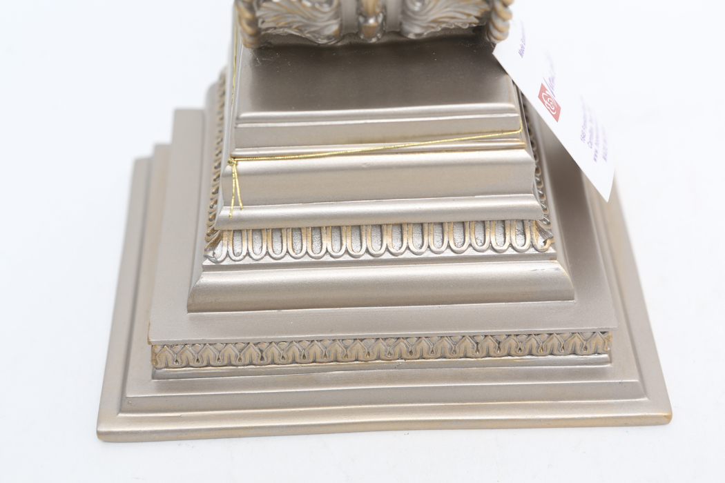 A Pair of Gilt Wall Sconces by Home Interiors