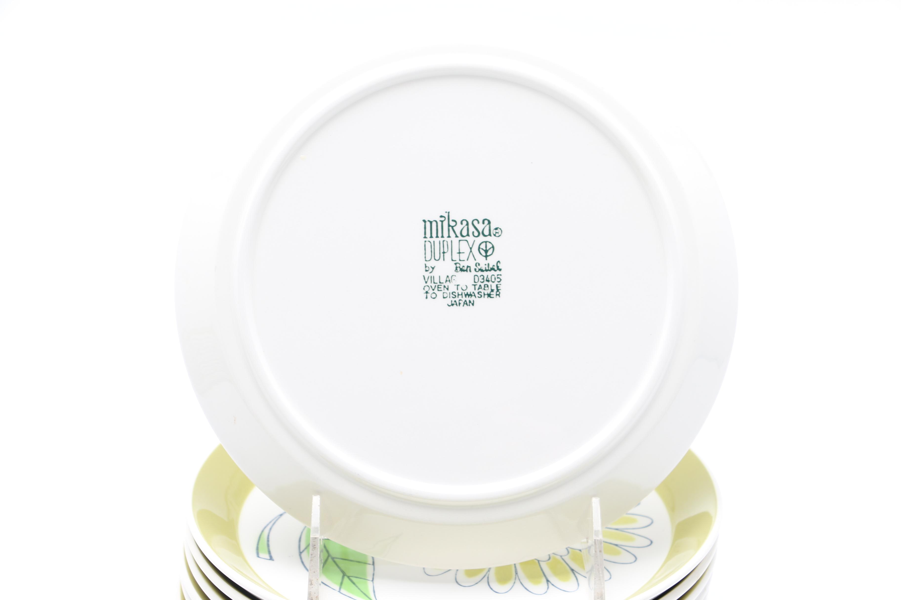 Vintage Mikasa "Duplex" Dinnerware Designed by Ben Seibel