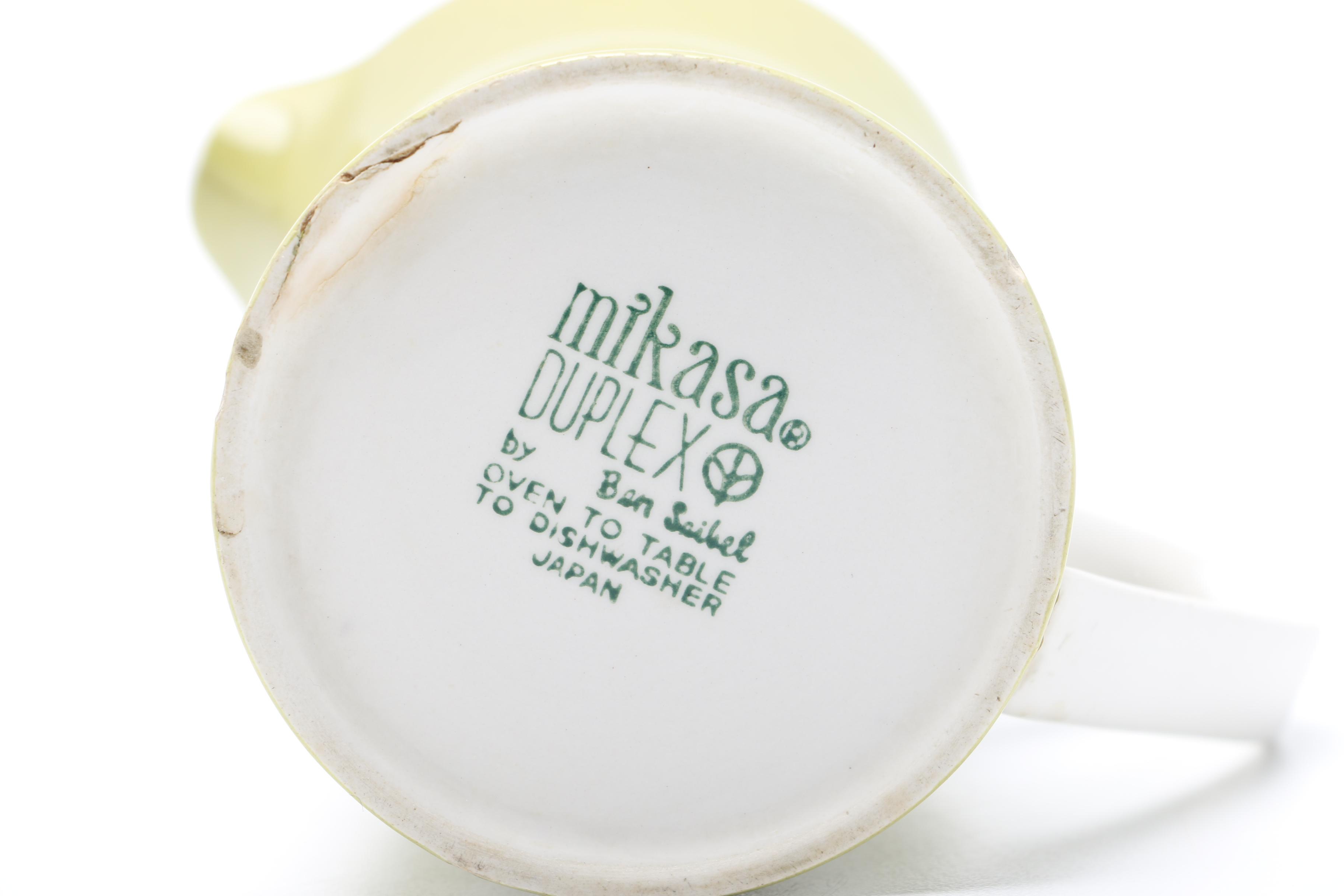 Vintage Mikasa "Duplex" Dinnerware Designed by Ben Seibel