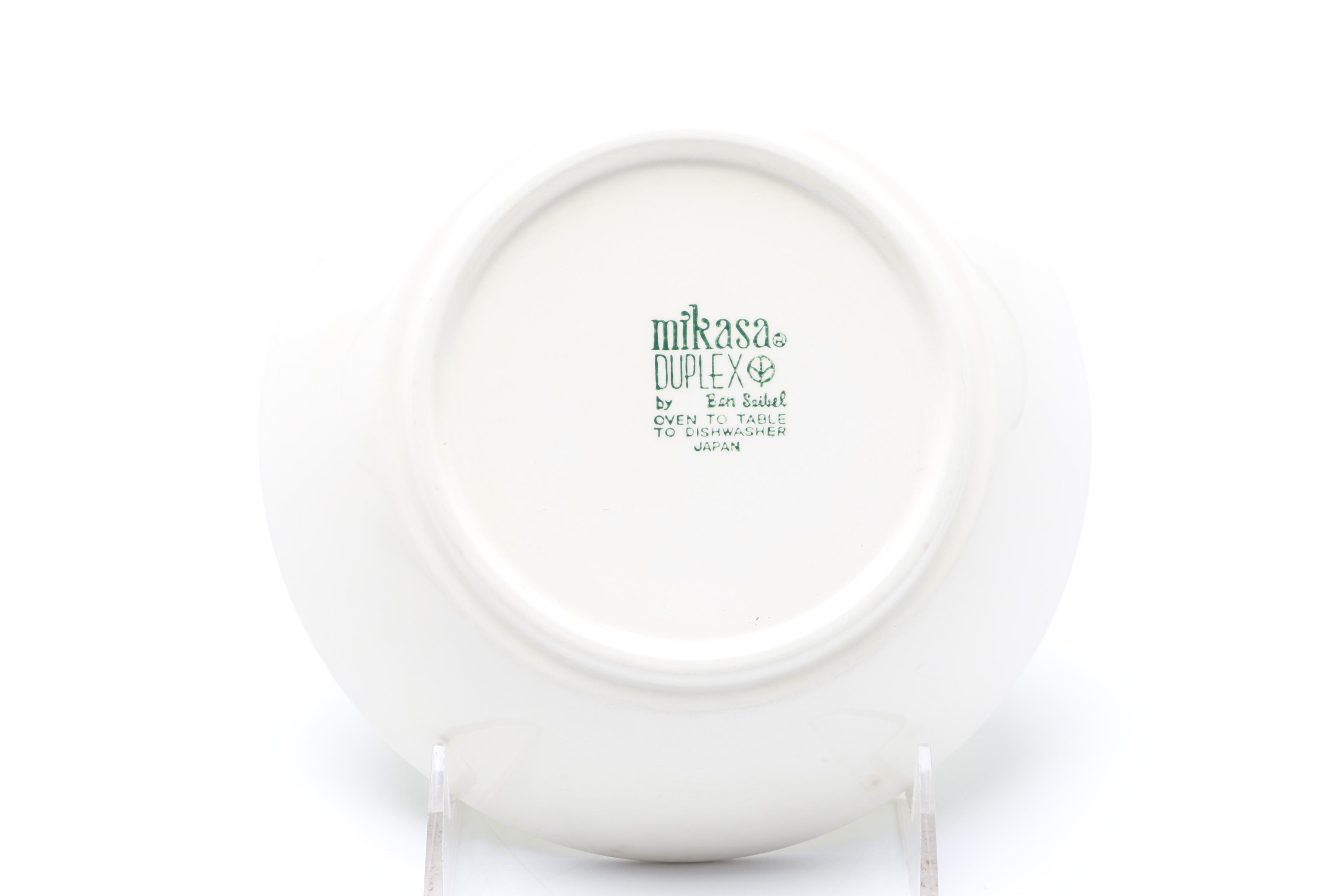 Vintage Mikasa "Duplex" Dinnerware Designed by Ben Seibel