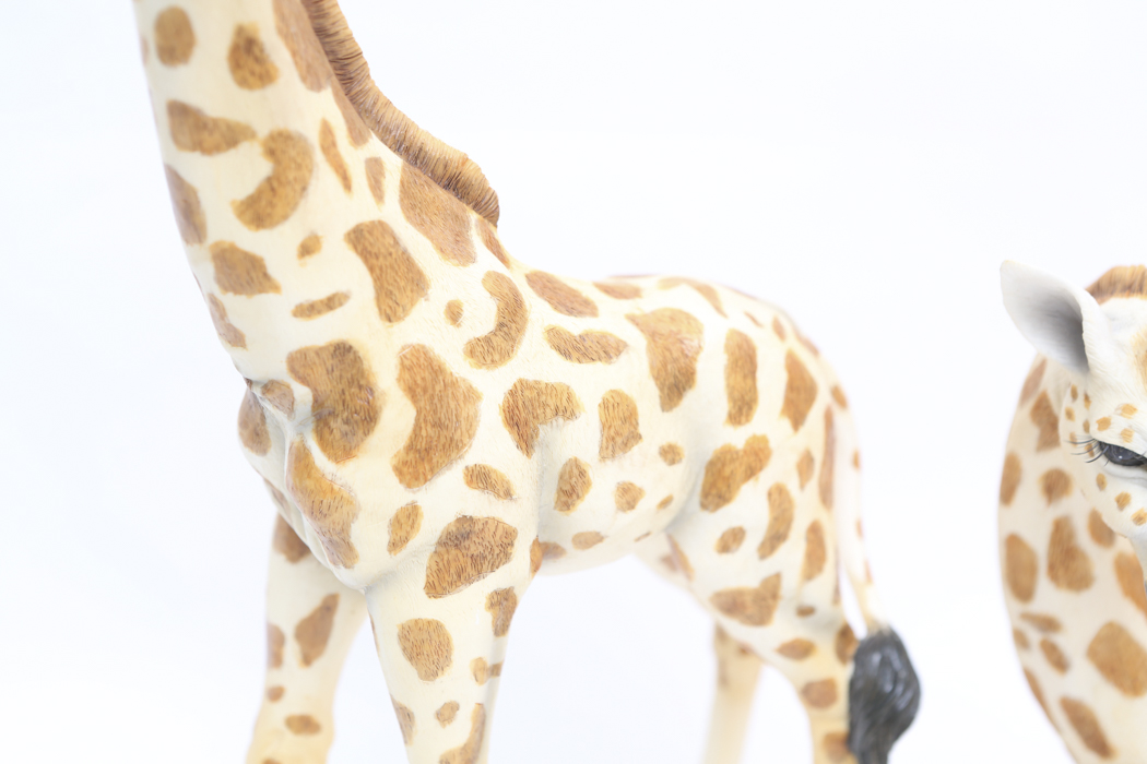 Pair of Giraffe Figurines