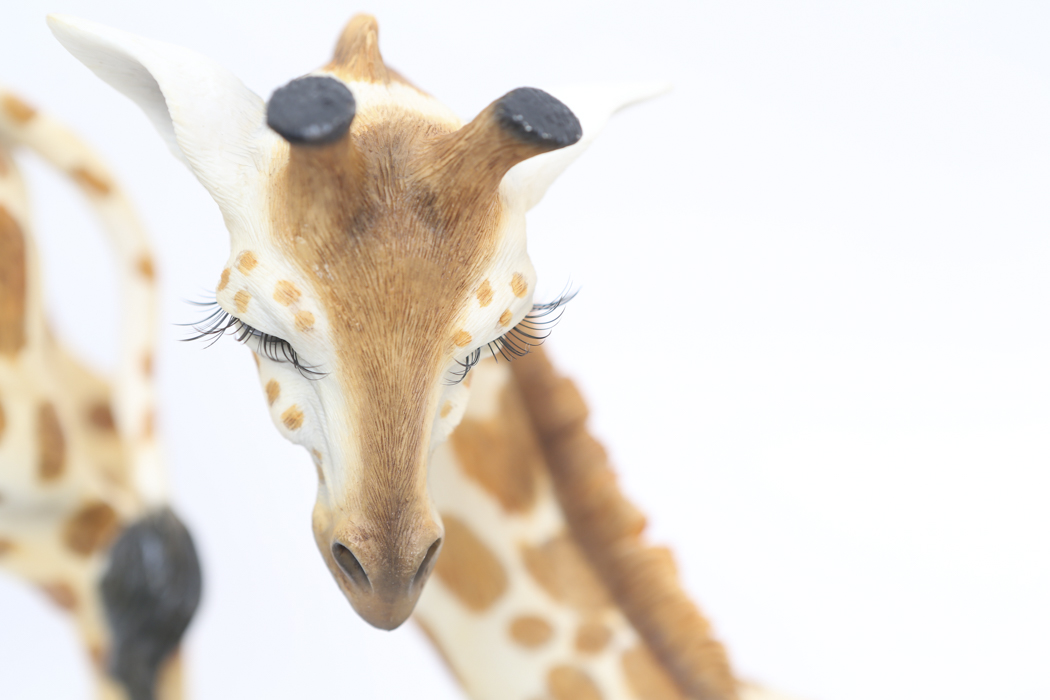 Pair of Giraffe Figurines
