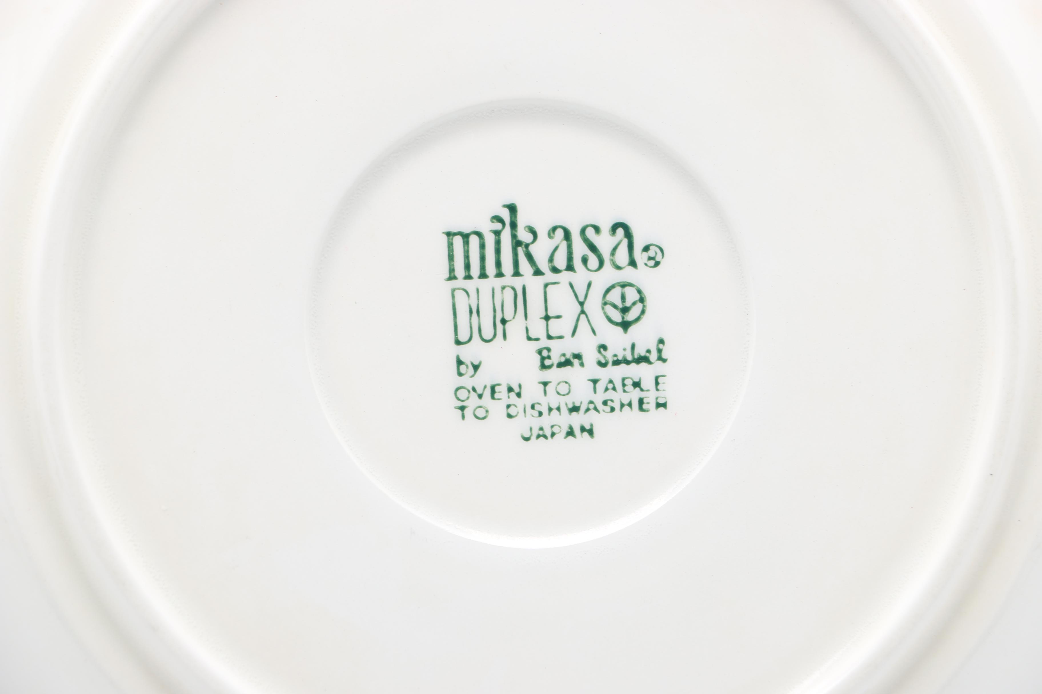 Vintage Mikasa "Duplex" Dinnerware Designed by Ben Seibel