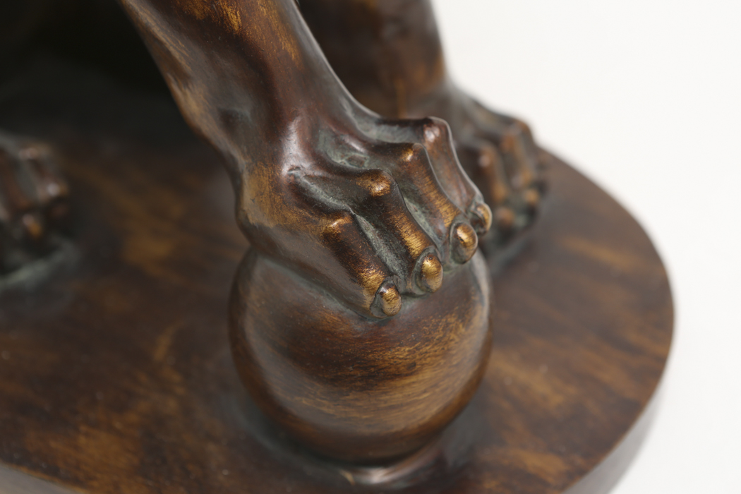 Outdoor Statue of a Lion