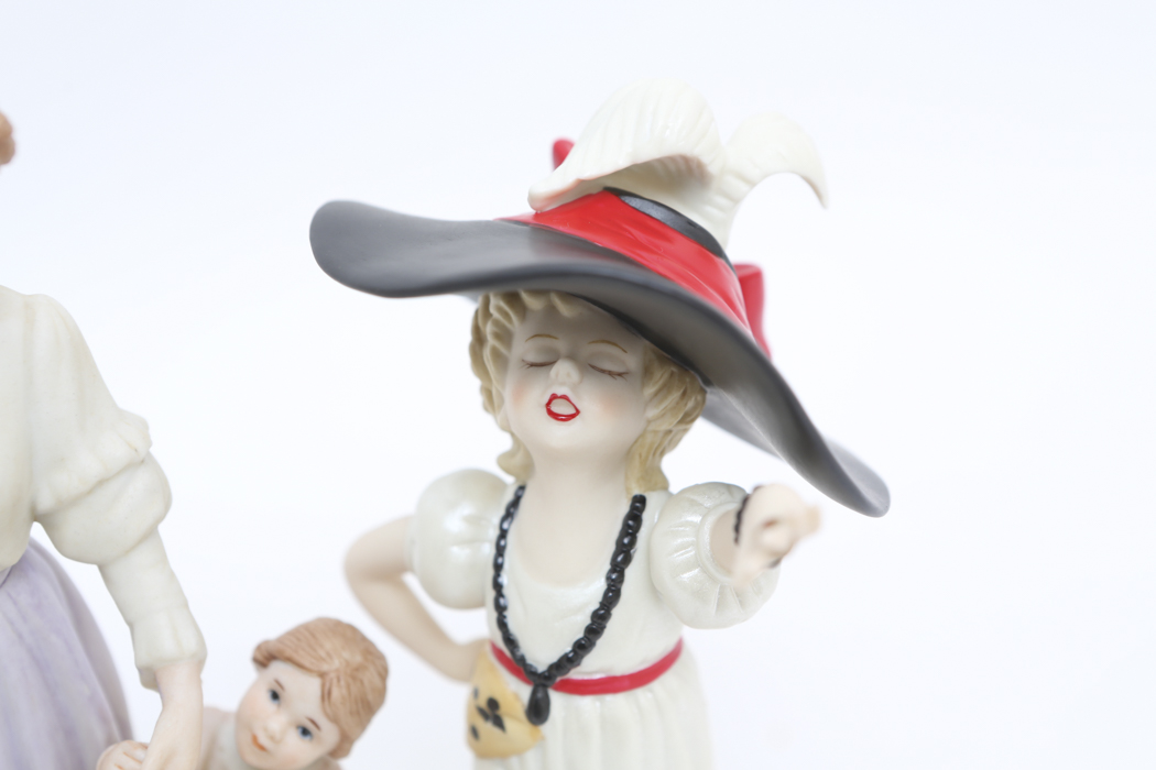 "Playing Dress Up" and "Teacher's Pet" Figurines by Home Interiors
