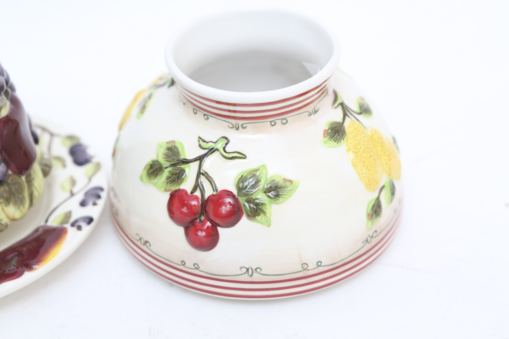 Candle Jar and Candle Shade by Home Interiors